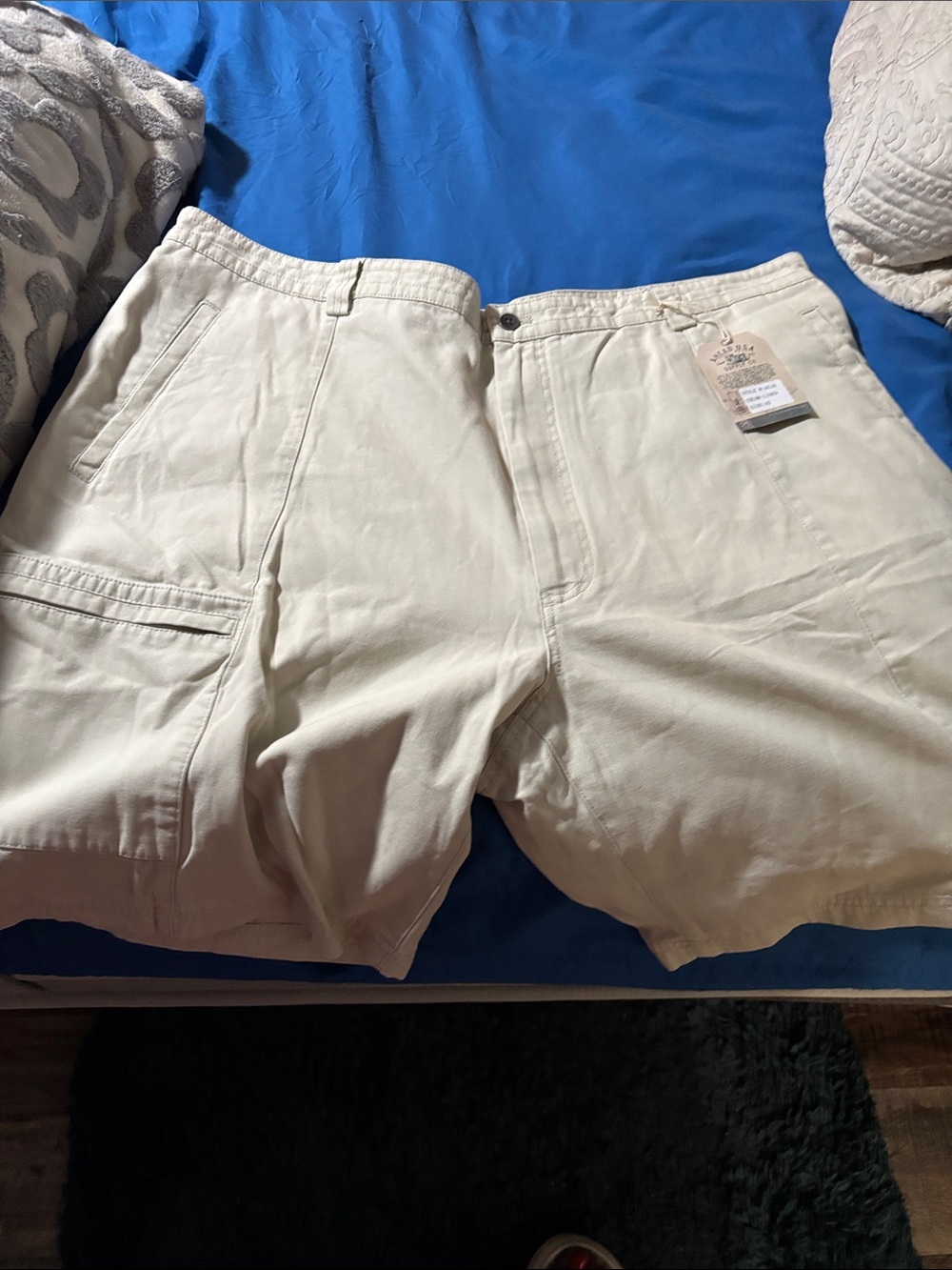 Head Beige Linen Shorts